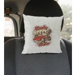 BK Gift Lucky Strike Tasarımlı Kare Araç Koltuk Yastığı-1