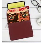 BK Gift Pop Art Tasarımlı Taşınabilir Koruyucu Tablet Kılıfı & Organizer Çanta - Bordo-10