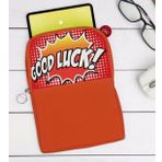 BK Gift Pop Art Tasarımlı Taşınabilir Koruyucu Tablet Kılıfı & Organizer Çanta - Turuncu-15