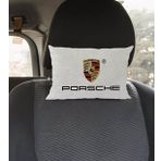 BK Gift Porsche Tasarımlı Dikdörtgen Araç Koltuk Yastığı-1