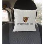 BK Gift Porsche Tasarımlı Kare Araç Koltuk Yastığı-1