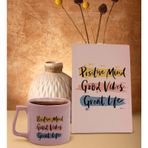 Bk Gift Pudra Pembesi Sert Kapaklı Defter ve Middle Kupa Seti, Arkadaşa Hediye, Yeni Iş Hediyesi, Doğum Günü Hediyesi-20