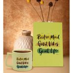 Bk Gift Sarı Sert Kapaklı Defter ve Middle Kupa Seti, Arkadaşa Hediye, Yeni Iş Hediyesi, Doğum Günü Hediyesi-20