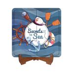 BK Gift Secrets Of The Sea Tasarımlı Ahşap Standlı Çerçeve Puzzle