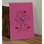 Bk Gift Sevgiliye Özel Isimli Pembe Defter ve Fuşya Cam Matara Hediye Seti-9, Sevgiliye Hediye, Sevgililer Günü, Yeni iş hediyesi