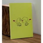 Bk Gift Sevgiliye Özel Isimli Sarı Defter ve Cam Matara Hediye Seti-8, Sevgiliye Hediye, Sevgililer Günü, Yeni Iş Hediyesi