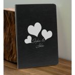 Bk Gift Sevgiliye Özel Isimli Siyah Defter ve Kırmızı Cam Matara Hediye Seti-1, Sevgiliye Hediye, Sevgililer Günü, Yeni iş hediyesi
