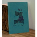 Bk Gift Sevgiliye Özel Isimli Turkuaz Defter ve Cam Matara Hediye Seti-3, Sevgiliye Hediye, Sevgililer Günü, Yeni Iş Hediyesi