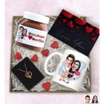 Bk Gift Sevgiliye Özel Karikatürlü Hediye Seti-6, Sevgililer Günü Hediyesi, Yıl Dönümü Hediyesi, Nutella 400GR., Doğum Günü Hediyesi