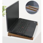 BK Gift Taşınabilir Ahşap Beyaz Notebook Laptop Standı