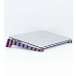 Bk Gift Taşınabilir Ahşap Bordo Mavi Notebook Laptop Standı