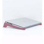 BK Gift Taşınabilir Ahşap Pembe Notebook Laptop Standı