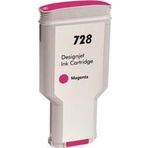 BK HP 728 Magenta Kırmızı 300ML Muadil Plotter Kartuşu F9K16A