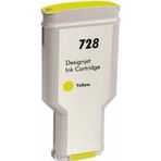 BK HP 728 Yellow Sarı 300ML Muadil Plotter Kartuşu F9K15A