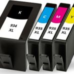 BK HP 934 935Xl HP Officejet Pro 6830 6820 6220 4 Adet Uyumlu Kartuş