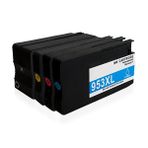 BK HP 953XL 7220 7230 7240 4 Renk Kartuş Set