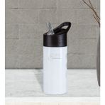 BK Kişiye Özel 5302 Beyaz Çelik Matara 500ML