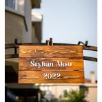BK Kişiye Özel Ahşap Palet Ev-Duvar Tabelası - 1 Adet