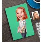 BK Kişiye Özel Bayan Karikatürlü Defter-11