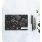 BK Kişiye Özel Cam Kesme ve Sunum Tablası 20X30CM Model 14