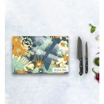BK Kişiye Özel Cam Kesme ve Sunum Tablası 20X30CM Model 18
