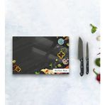 BK Kişiye Özel Cam Kesme ve Sunum Tablası 20X30CM Model 3