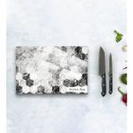 BK Kişiye Özel Cam Kesme ve Sunum Tablası 20X30CM Model 46
