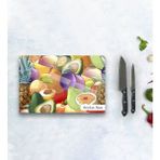 BK Kişiye Özel Cam Kesme ve Sunum Tablası 20X30CM Model 8