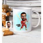 BK Kişiye Özel Flash Karikatür Beyaz Kupa Bardak