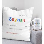 BK Kişiye Özel Google Arama Motoru Kupa & Yastık Seti