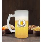 BK Kişiye Özel Isimli Buzlu Cam Bira Bardağı 50CL-104