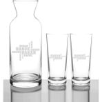 Bk Kişiye Özel Isimli Rakı Karaf Seti - 20