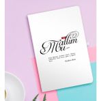 BK Kişiye Özel Mânâ Muallim Beyaz Defter