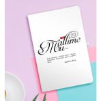 BK Kişiye Özel Mânâ Muallime Beyaz Defter