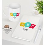 Bk Kişiye Özel Öğretmen Beyaz Defter Kalem Kupa Seti-4