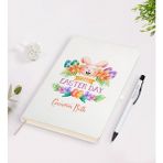 BK Kişiye Özel Paskalya Bayramı Beyaz Defter ve Kalem Seti-7