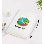 BK Kişiye Özel Paskalya Bayramı Beyaz Defter ve Kalem Seti-9