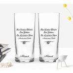 BK Kişiye Özel Renkli Baskılı Ben Varken Tasarımlı Ikili Rakı Bardağı Seti-1
