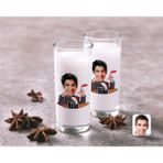 BK Kişiye Özel Renkli Baskılı Godfather Baba Karikatürlü Ikili Rakı Bardağı Seti-6