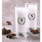 BK Kişiye Özel Renkli Baskılı Isimli Ikili Rakı Bardağı Seti-35