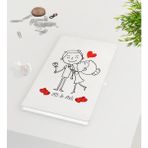 BK Kişiye Özel Sevgililer Günü Beyaz DEFTER-109