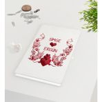 BK Kişiye Özel Sevgililer Günü Beyaz Defter-53