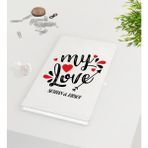 BK Kişiye Özel Sevgililer Günü Beyaz Defter-75