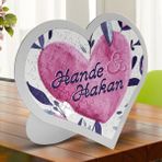 BK Kişiye Özel Sevgililer Günü Temalı 97 Parça Kalp Puzzle