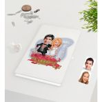 BK Kişiye Özel Sevgililer Günü Temalı Evleniyoruz Karikatürlü Beyaz Defter-10
