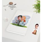 BK Kişiye Özel Sevgililer Günü Temalı Evleniyoruz Karikatürlü Beyaz Defter-3