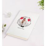 BK Kişiye Özel Sevgililer Günü Temalı Isimli Fotoğraflı Beyaz Defter-26