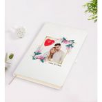 BK Kişiye Özel Sevgililer Günü Temalı Isimli Fotoğraflı Beyaz Defter-30