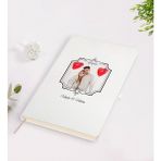 BK Kişiye Özel Sevgililer Günü Temalı Isimli Fotoğraflı Beyaz Defter-31