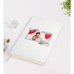 BK Kişiye Özel Sevgililer Günü Temalı Isimli Fotoğraflı Beyaz Defter-32